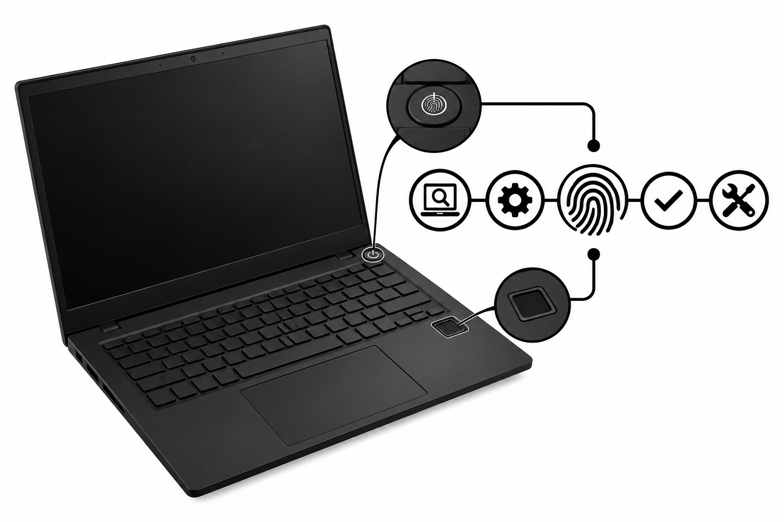ThinkPadの指紋認証はどこ？設定方法と反応しない時の確認 - 中古PC手帖